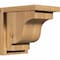 Ekena Millwork Newport Smooth Corbel w/Backplate, Western Red Cedar, 7 1/2"W x 10"D x 10"H COR08X10X10NEW01SWR - alternate 1